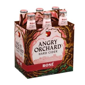 ANGRY ORCHARD Rose Cider 6 Pack 12 oz Bottles