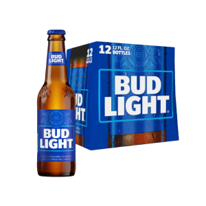 BUD LIGHT 12 Pack 12 oz Btl