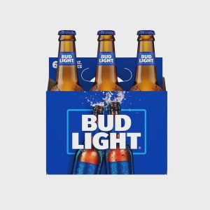 BUD LIGHT 6 Pack 12 oz Bottle