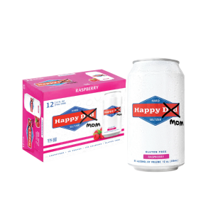 HAPPY DAD Happy Mom Raspberry 12 Pack