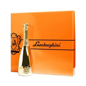 LAMBORGHINI Gold Prosecco Box W/ Glasses 750 ml