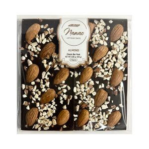 NANAO Dark Chocolate Almond 4 Piece