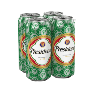 PRESIDENTE 4 Pack 16 oz Cans