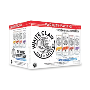 WHITE CLAW Variety Seltzer No.3 12 Pack 12 oz Cans